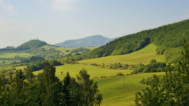 Podhorie, výhľad na Banskoštiavnicku kalváriu Villa Žakýl - výhľad na Kalváriu v Banskej Štiavnici